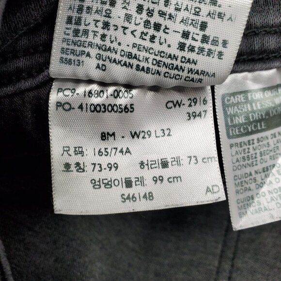 Levis Jeans Womens 29 Washed Black 529 Curvy Skinny Stretch Mid Rise - Picture 10 of 10